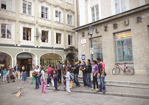 Dạo chơi ở "L&acirc;u đ&agrave;i muối" Salzburg, &Aacute;o